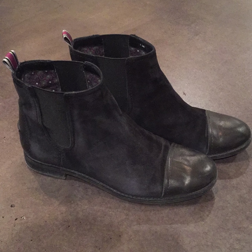 Sperry leather and suede boots, size 7.5